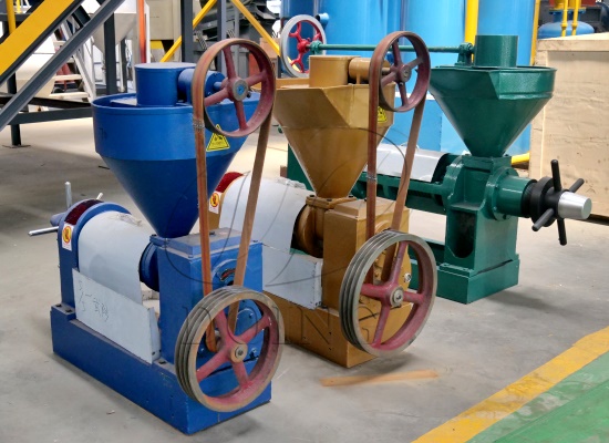 小型全自動單螺旋壓榨花生油榨油機(jī)